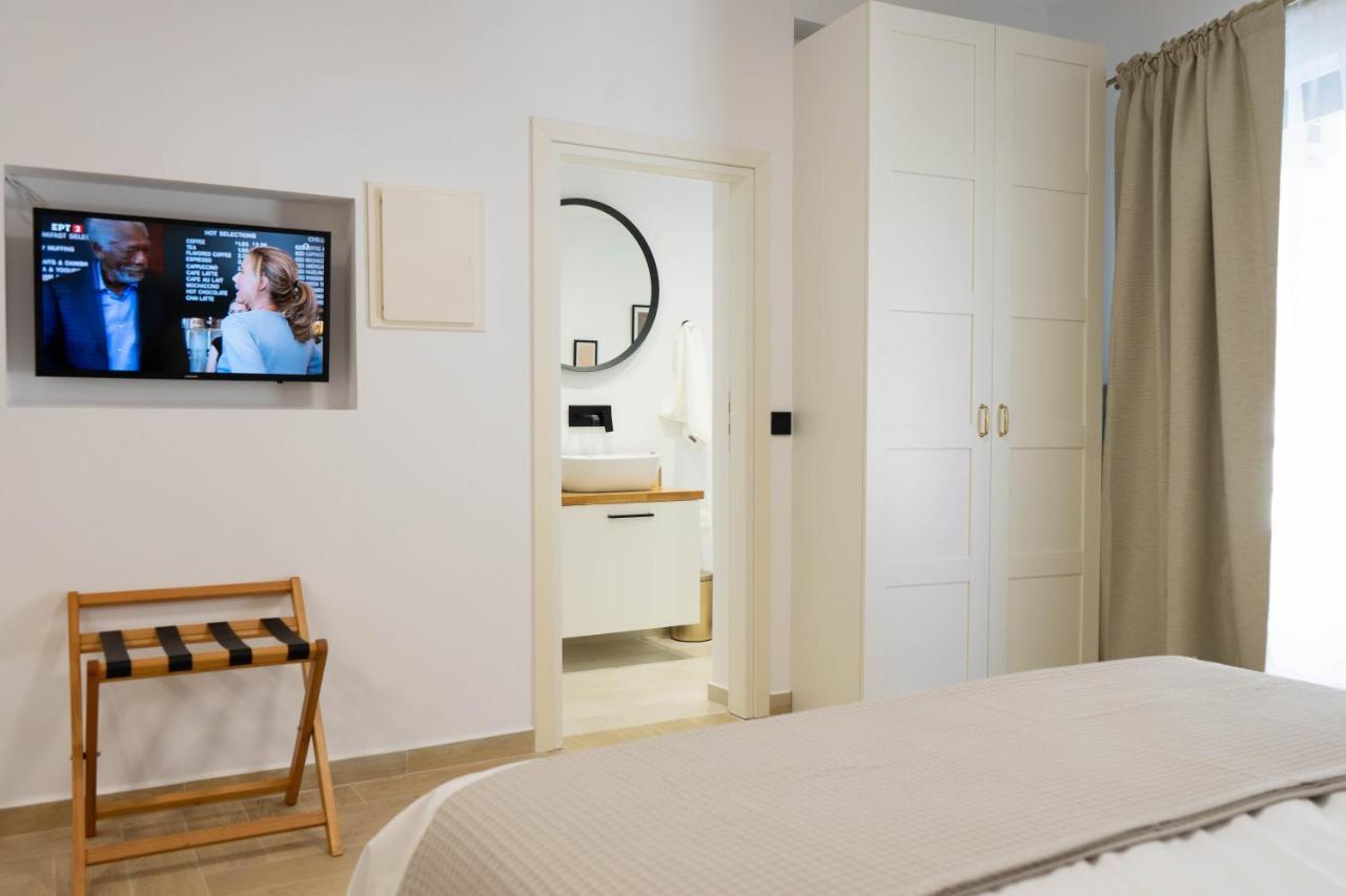 Marilias Luxury Studio Apartment 基萨莫斯 外观 照片